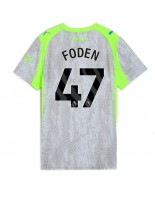 Ženske Nogometnih dresov Manchester City Phil Foden #47 Tretji 2025-26 Kratki rokavi Ženske Nogometnih dresov Manchester City Phil Foden #47 Tretji 2025-26 Kratki rokavi